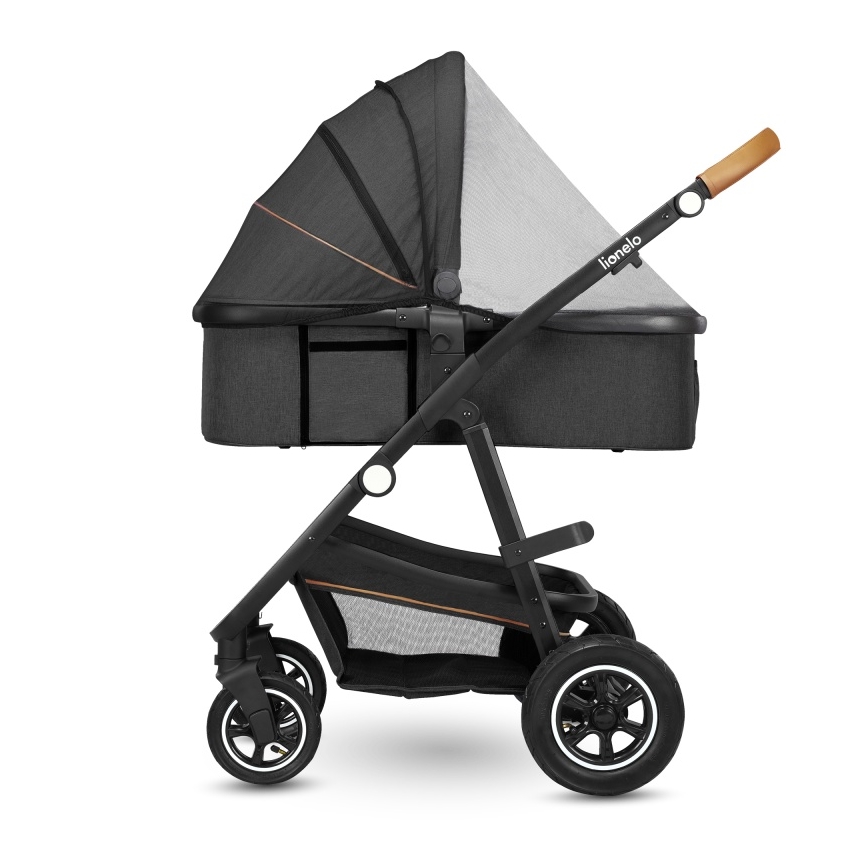 Lionelo - Kombinovana kolica 2u1 AMBER Grey Graphite