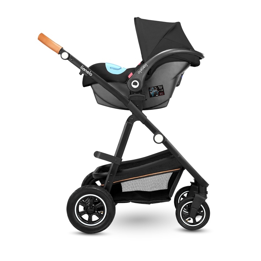 Lionelo - Kombinovana kolica 2u1 AMBER Grey Graphite