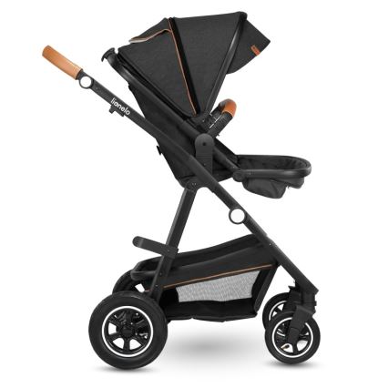 Lionelo - Kombinovana kolica 2u1 AMBER Grey Graphite