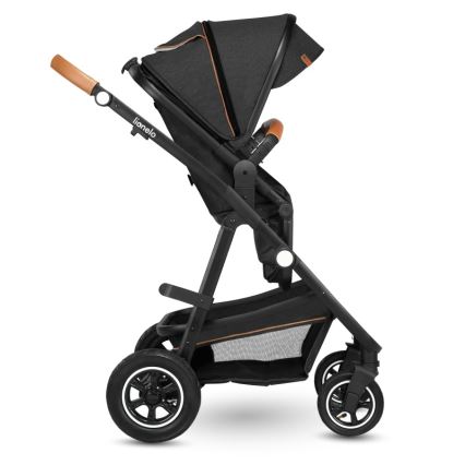 Lionelo - Kombinovana kolica 2u1 AMBER Grey Graphite
