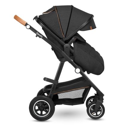 Lionelo - Kombinovana kolica 2u1 AMBER Grey Graphite