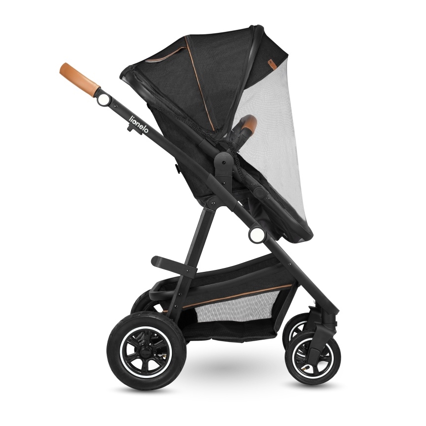 Lionelo - Kombinovana kolica 2u1 AMBER Grey Graphite