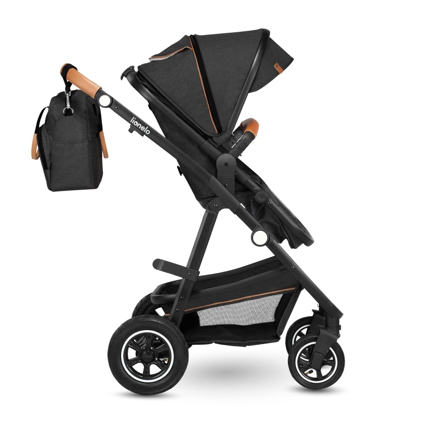 Lionelo - Kombinovana kolica 2u1 AMBER Grey Graphite