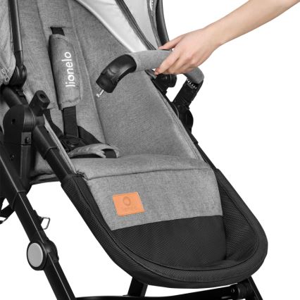 Lionelo - Kombinovana kolica 3u1 BIANKA Grey Stone