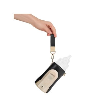 Lionelo - Punjivi ohřívač lahví THERMUP GO EVO 18W/5V crno/bež