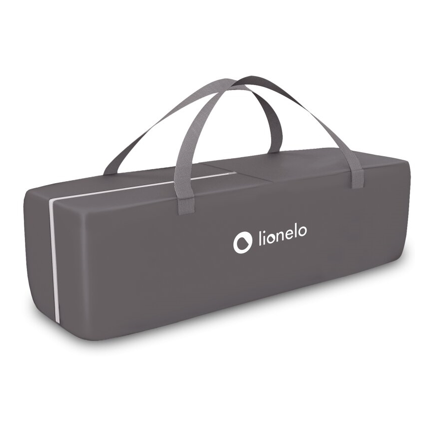 Lionelo - Putna kolevka SVEN PLUS sivo/tirkizna