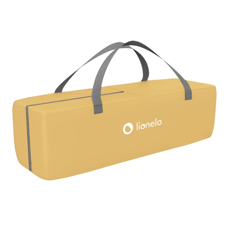 Lionelo - Putna kolevka SVEN PLUS sivo/žuta