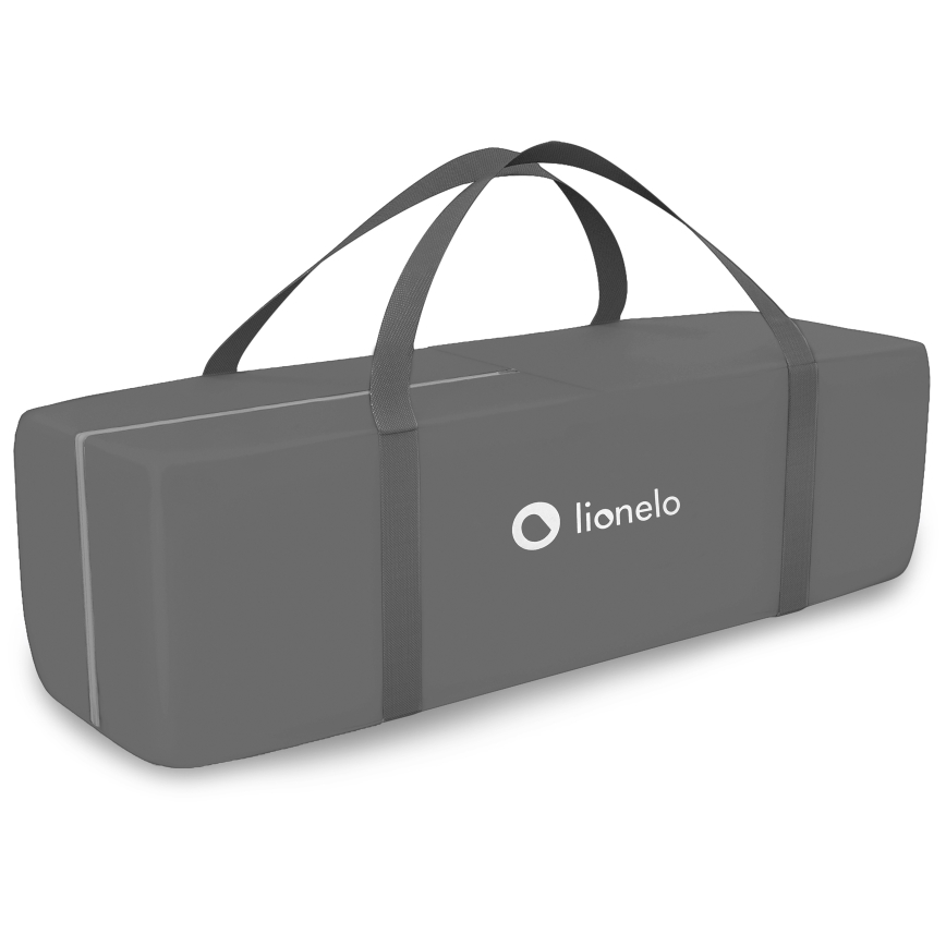 Lionelo - Putna posteljica STEFI PLUS siva višebojna