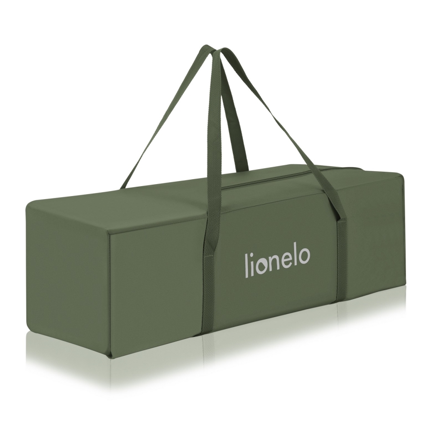 Lionelo - Putni krevetac JASMIN EASY FOLD Maslinasto zelena