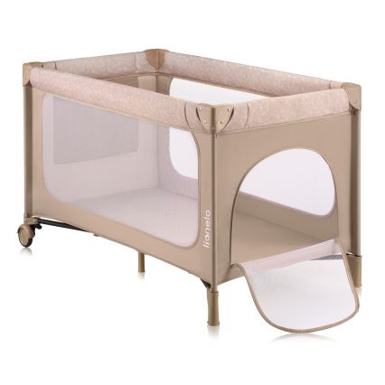 Lionelo - Putni krevetić JASMIN EASY FOLD, bež pesak