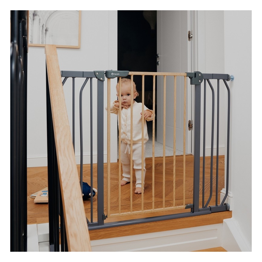 Lionelo - Sigurnosna pregrada TRUUS SLIM crno/bež