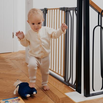 Lionelo - Sigurnosna pregrada TRUUS SLIM crno/braon