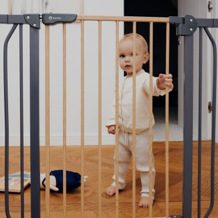 Lionelo - Sigurnosna pregrada TRUUS SLIM crno/braon