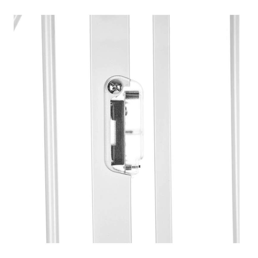 Lionelo - Sigurnosna pregrada TRUUS SLIM LED 1xAAA bela