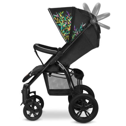 Lionelo - Sportska kolica ANNET TOUR crna/zelena