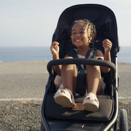 Lionelo - Sportska kolica AZURA crna