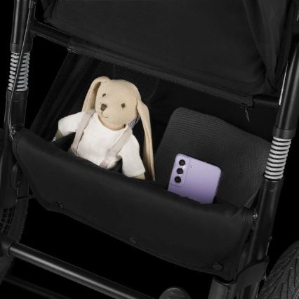 Lionelo - Sportska kolica AZURA crna/siva