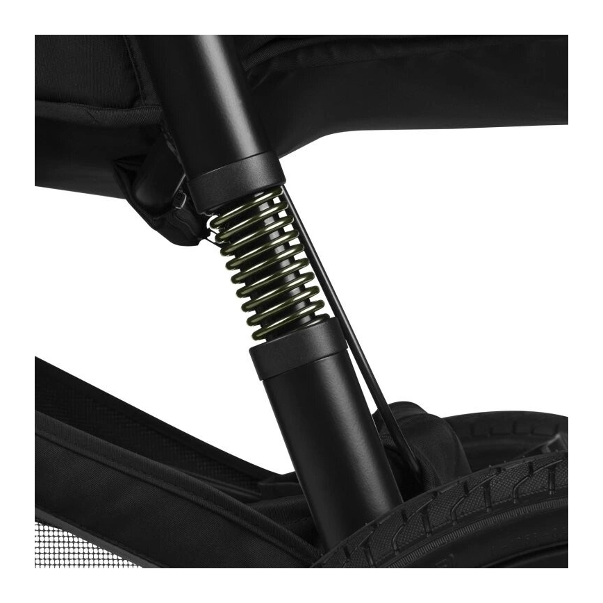 Lionelo - Sportska kolica AZURA crna/zelena