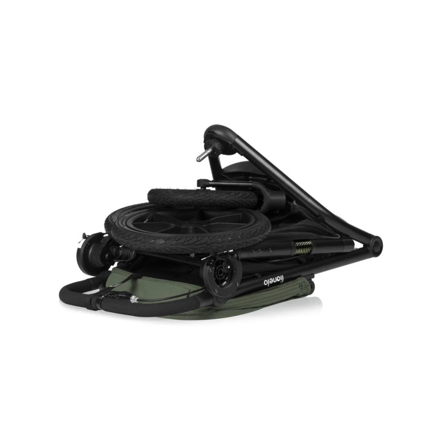 Lionelo - Sportska kolica AZURA crna/zelena