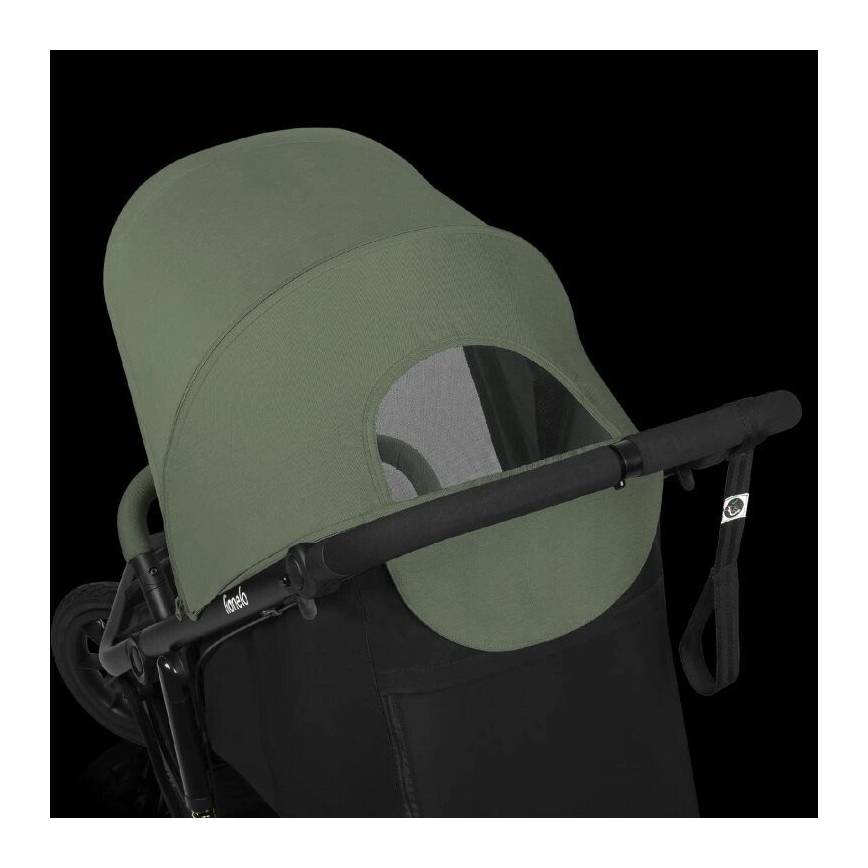 Lionelo - Sportska kolica AZURA crna/zelena