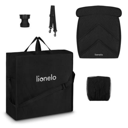 Lionelo - Sportska kolica CLOE crno/zlatna