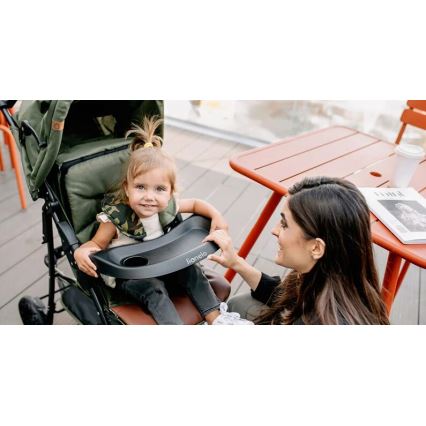 Lionelo - Sportska kolica EMMA PLUS zelena/crna