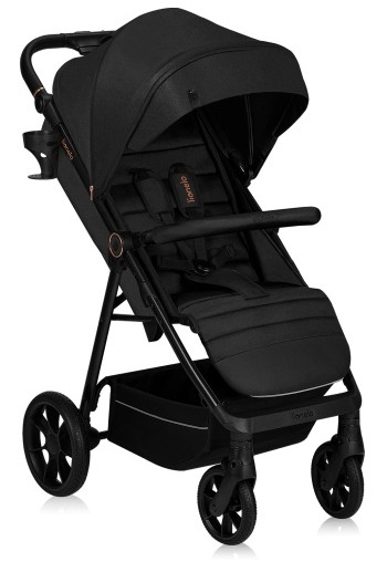 Lionelo - Sportska kolica MIRA Crni oniks