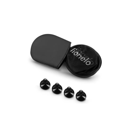 Lionelo - Zastor protiv sunca sa prisajkom SUNSHADE, 2 kom, crna