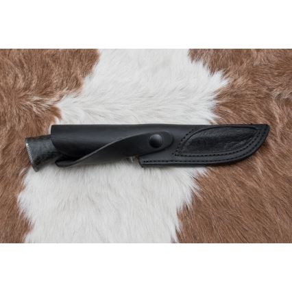 Lovački damask nož 13,8 cm breza/kamilja kost