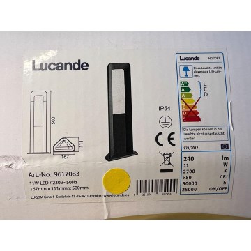 Lucande - LED Spoljna lampa SECUNDA LED/11W/230V IP54