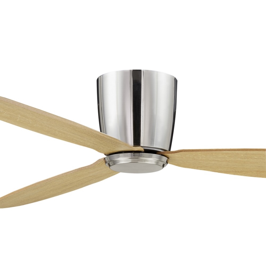Lucci air 210519 - Plafonski ventilator AIRFUSION RADAR sjajni krom/drvo + Daljinski upravljač