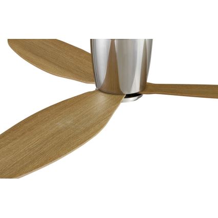 Lucci air 210519 - Plafonski ventilator AIRFUSION RADAR sjajni krom/drvo + Daljinski upravljač