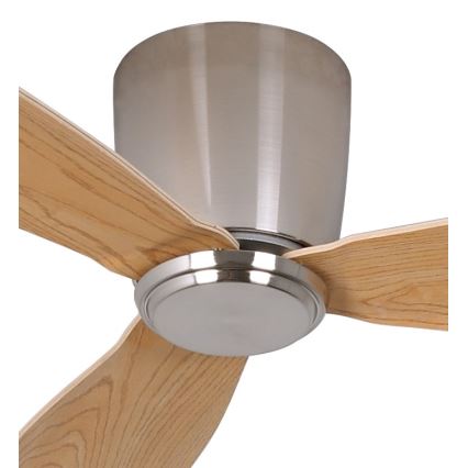 Lucci air 210519 - Plafonski ventilator AIRFUSION RADAR sjajni krom/drvo + Daljinski upravljač