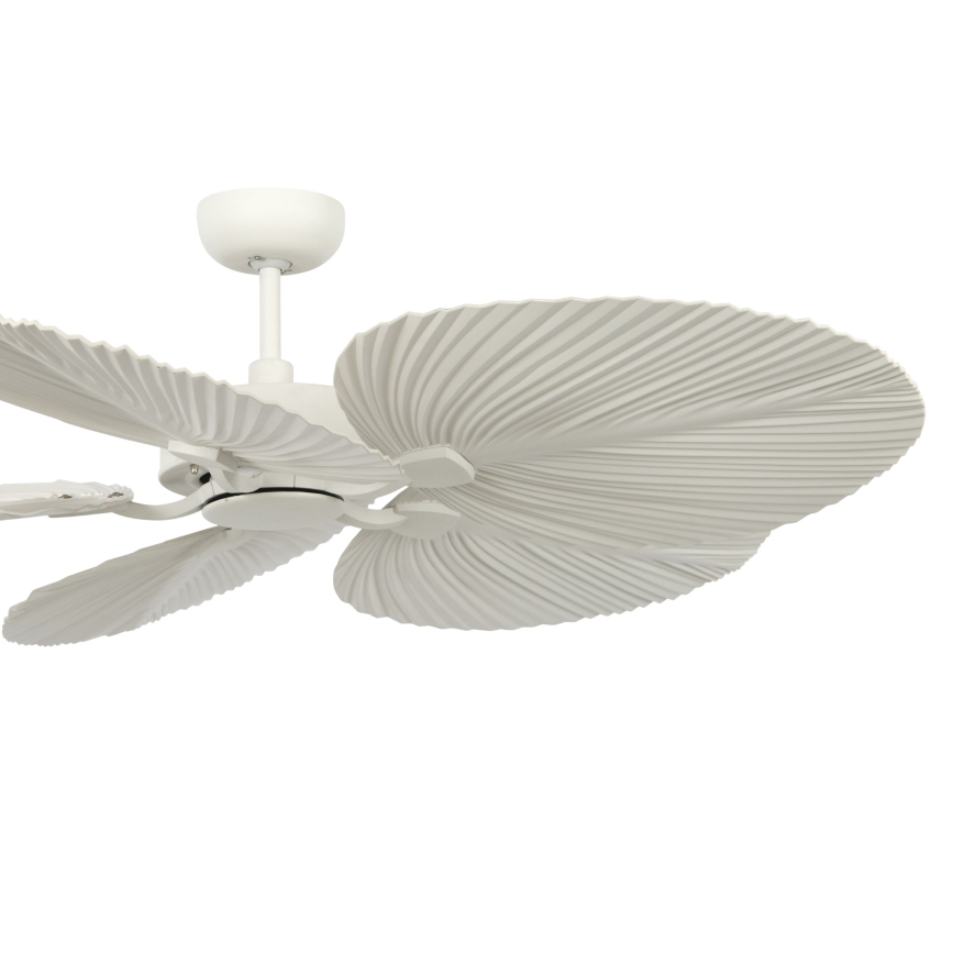 Lucci Air 21065449 - Plafonski ventilator BALI pr. 132 cm bela/kremasta + Daljinski upravljač
