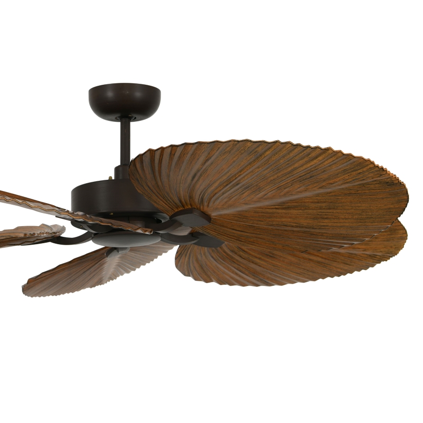 Lucci Air 21065549 - Plafonski ventilator BALI pr. 132 cm braon + Daljinski upravljač