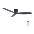 Lucci Air 212884 - plafonski ventilator AIRFUSION RADAR crne boje, prečnik 132 cm + daljinski upravljač