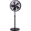 Lucci Air 213115EU - Stajaći ventilator BREEZE crni, prečnik 46 cm