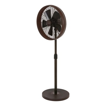 Lucci Air 213116EU - Stojeći ventilator BREEZE, braon, prečnik 46 cm