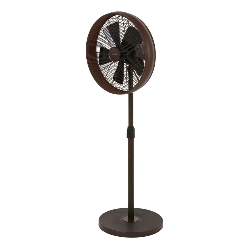 Lucci Air 213116EU - Stojeći ventilator BREEZE, braon, prečnik 46 cm
