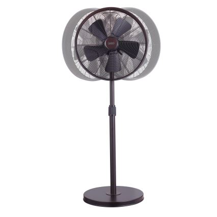 Lucci Air 213116EU - Stojeći ventilator BREEZE, braon, prečnik 46 cm