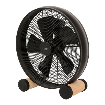Lucci Air 213122EU - podni ventilator BREEZE, crni, prečnik 46 cm