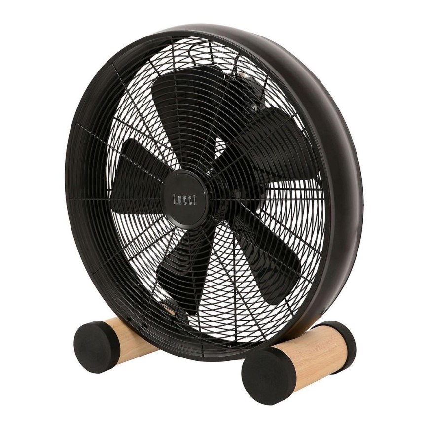 Lucci Air 213122EU - podni ventilator BREEZE, crni, prečnik 46 cm
