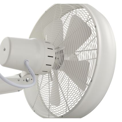 Lucci Air 213128EU - Zidni ventilator BREEZE 55W/230V beo + daljinski upravljač