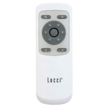 Lucci Air 21318349 - LED Prigušivi plafonski ventilator ATLANTA 1xGX53/12W/230V pr. 142 cm crno + Daljinski upravljač