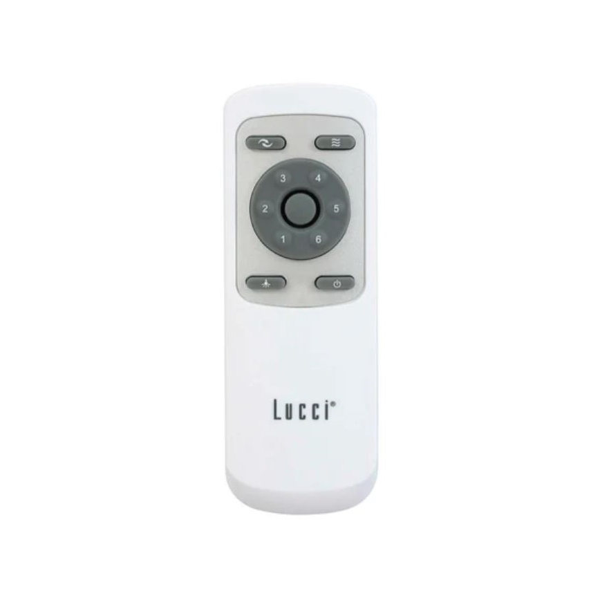 Lucci Air 21318349 - LED Prigušivi plafonski ventilator ATLANTA 1xGX53/12W/230V pr. 142 cm crno + Daljinski upravljač