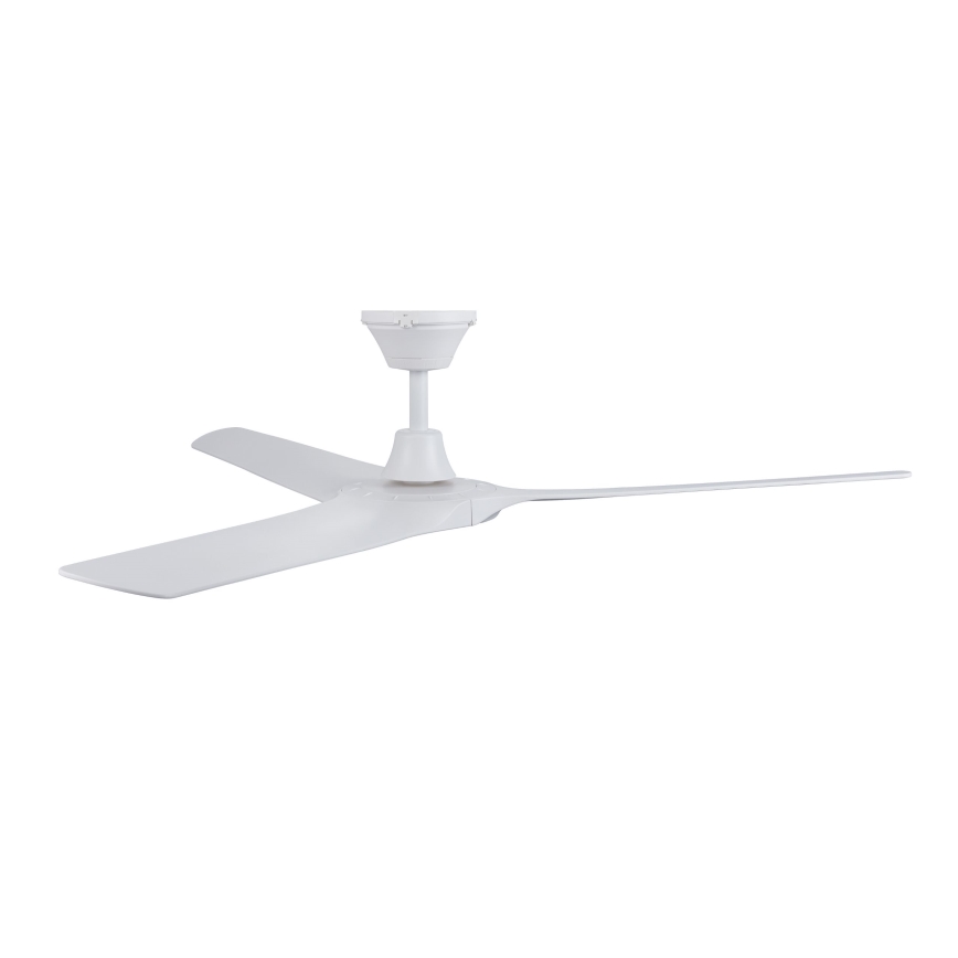 Lucci Air 21321549 - Plafonski ventilator ABYSS pr. 142 cm IP66 bela + Daljinski upravljač