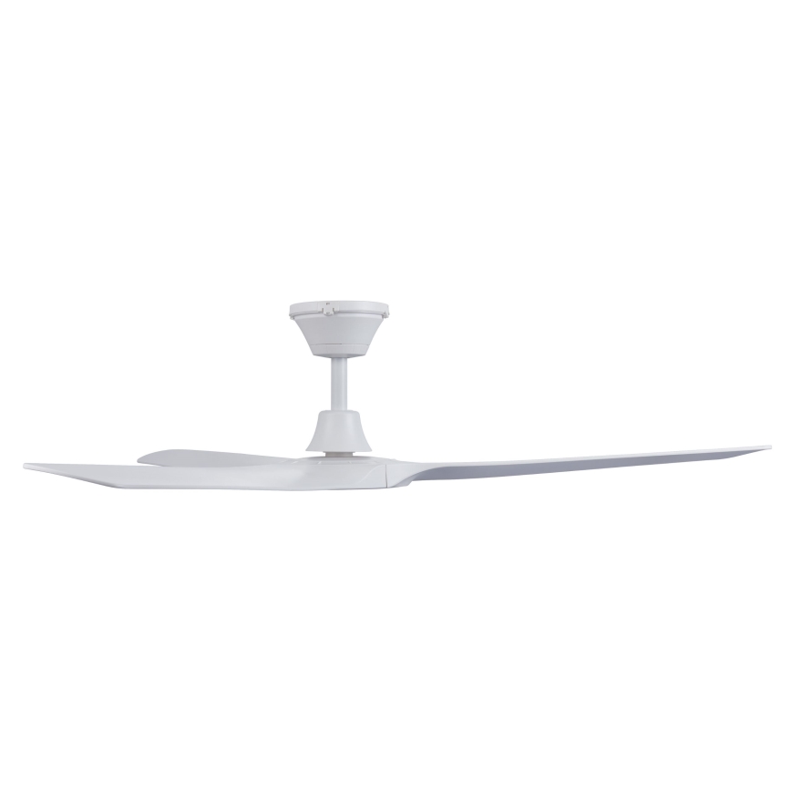 Lucci Air 21321549 - Plafonski ventilator ABYSS pr. 142 cm IP66 bela + Daljinski upravljač