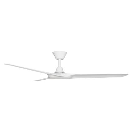Lucci Air 21321549 - Plafonski ventilator ABYSS pr. 142 cm IP66 bela + Daljinski upravljač