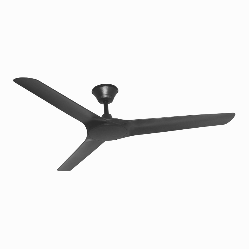Lucci Air 21321649 - Plafonski ventilator ABYSS pr. 142 cm IP66 crno + Daljinski upravljač