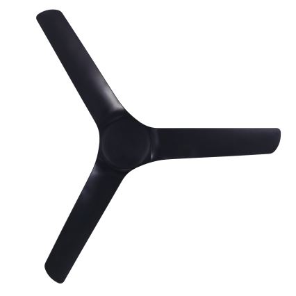 Lucci Air 21321649 - Plafonski ventilator ABYSS pr. 142 cm IP66 crno + Daljinski upravljač